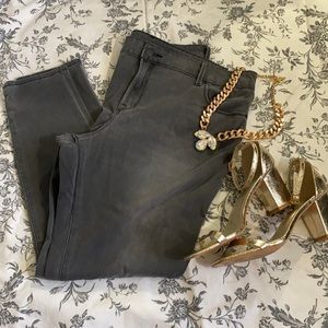 Rockstar Grey Stretch Jeggings